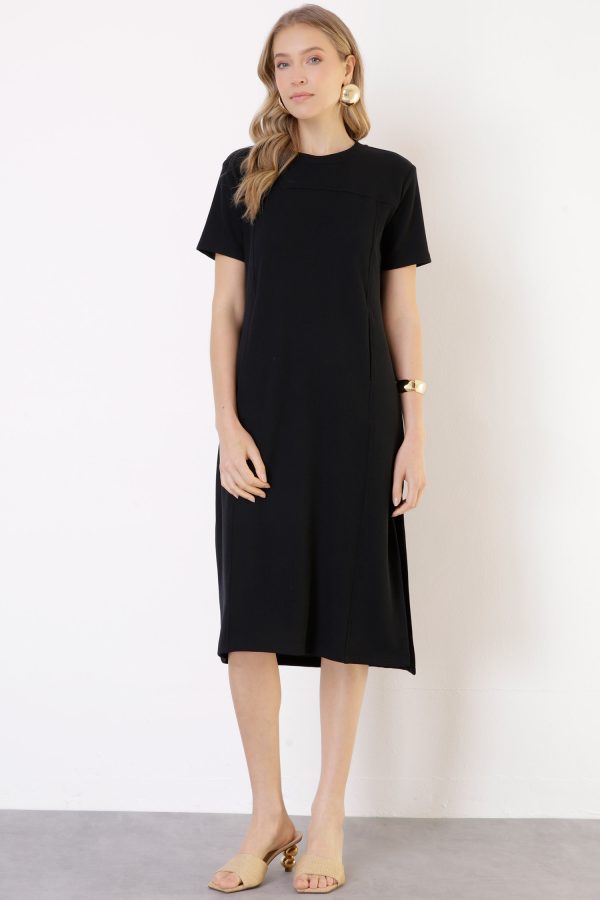 Vestido Malha Piquet C/Bolso   I.-Imagem 3