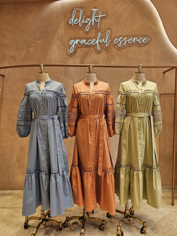 Vestido Chemise Entremeios Bolinhas-Imagem 11