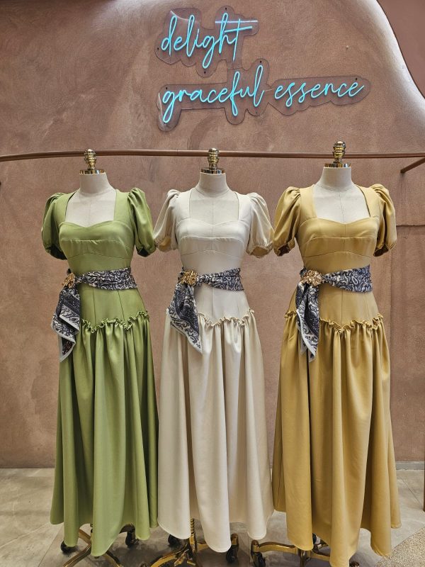 Vestido Sarja Cinto Lenco Paysley.-Imagem 2