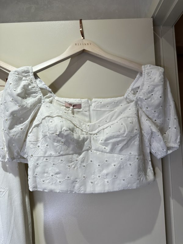 Conjunto Top E Saia Laise De Linho.-Imagem 6