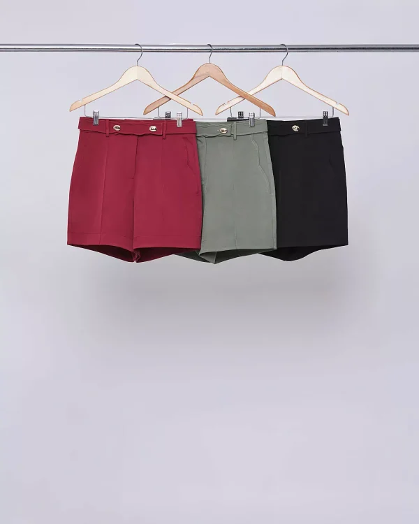 Shorts Alf Det Faixa Com Botao