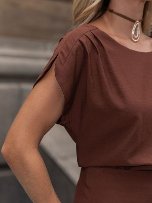 Blusa M/C Det. Pregas.N