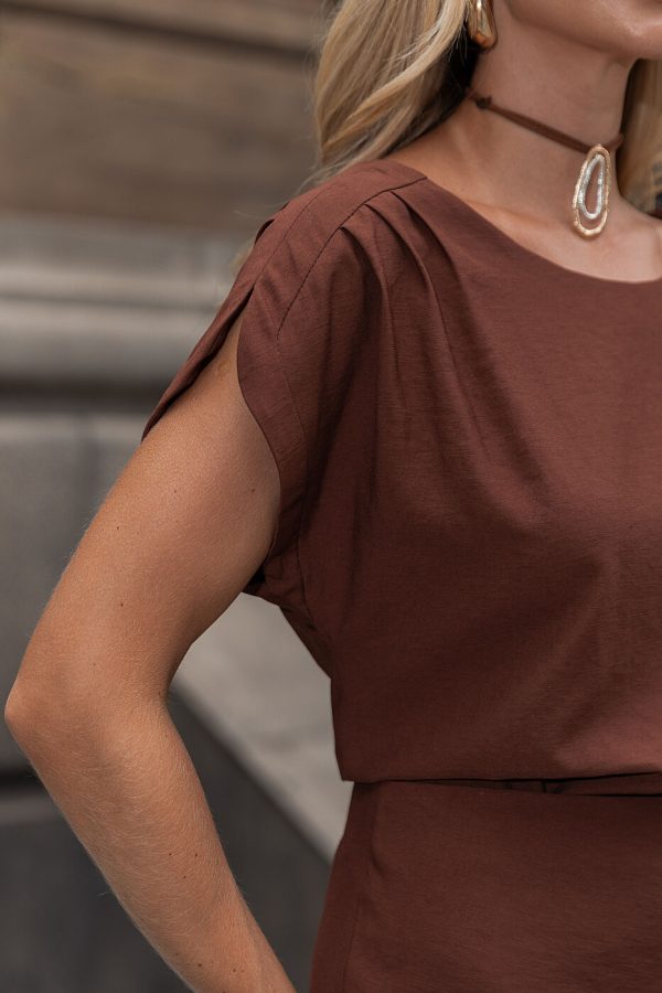Blusa M/C Det. Pregas.N-Imagem 6