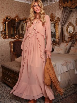 Vestido Longo Babados.N