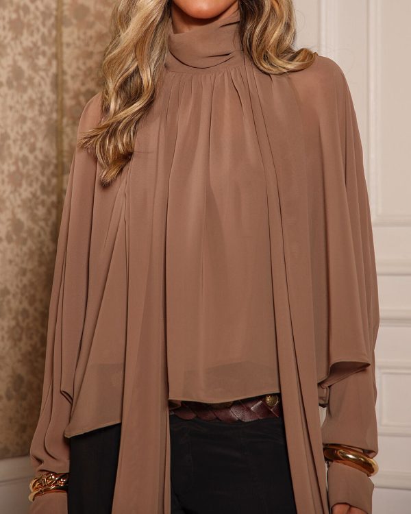 Blusa Gola Amarração.N-Imagem 7