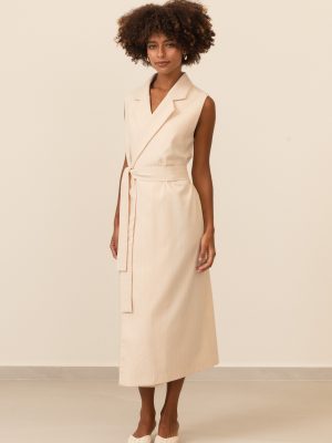 Vestido Midi Transpasse