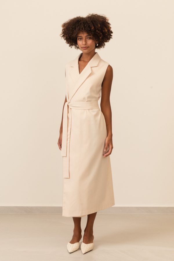 Vestido Midi Transpasse