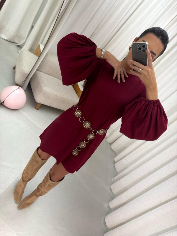 Vestido Linho Manga Longa-Imagem 8