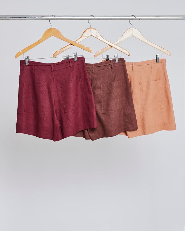 Shorts Linho C/ Cintinho-Imagem 2