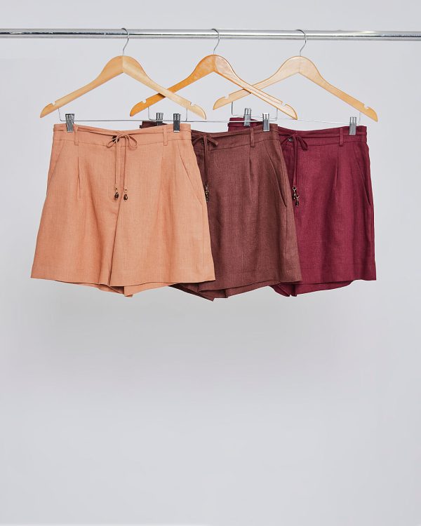 Shorts Linho C/ Cintinho-Imagem 5