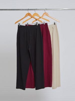 Calca Twill C/ Cintinho E Pingente