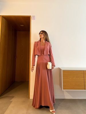 Conjunto Blazer Cropped Vestido I
