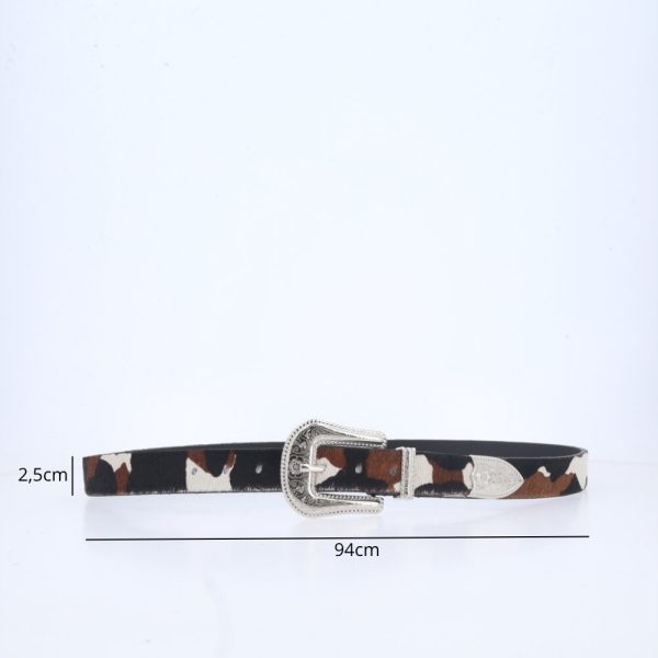Cinto De Couro Animal Print-Imagem 10