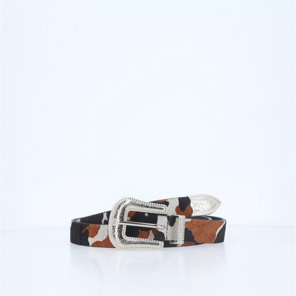 Cinto De Couro Animal Print-Imagem 9