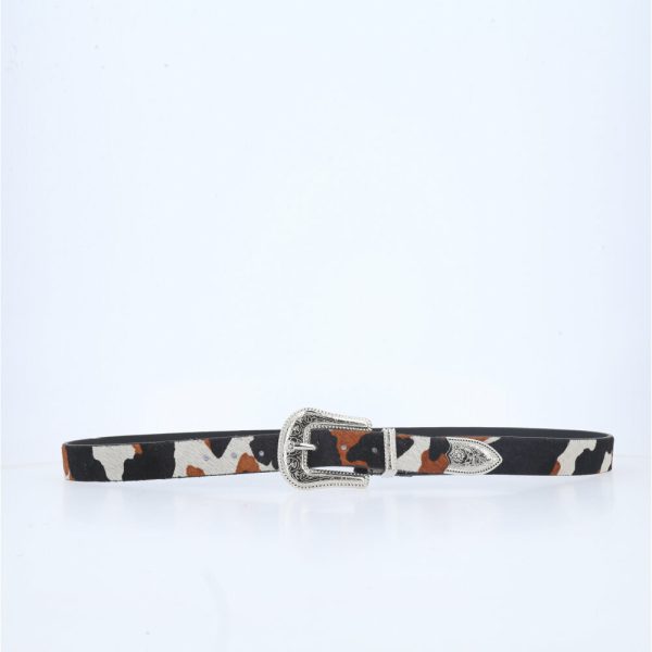 Cinto De Couro Animal Print-Imagem 8