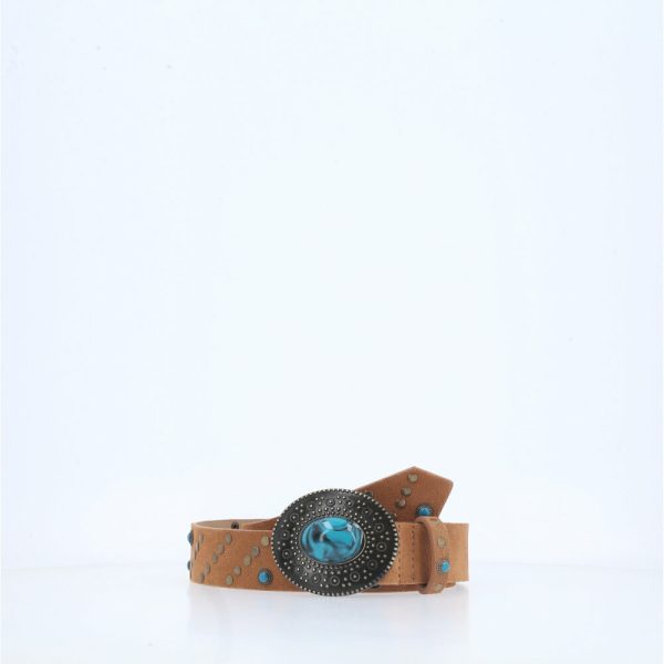 Cinto De Couro Boho Com Tachas-Imagem 13