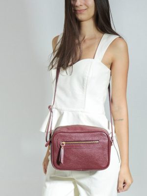 Bolsa Crossbody Couro
