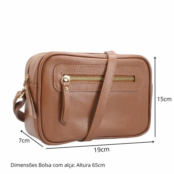 Bolsa Crossbody Couro-Imagem 3