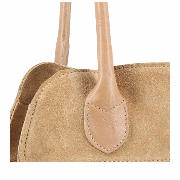 Bolsa Feminina Em Couro Com Alça De Ombro Fixa-Imagem 2