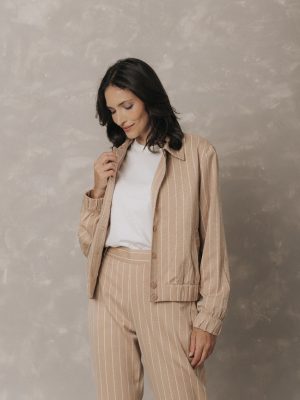 Jaqueta Bomber Listrada II