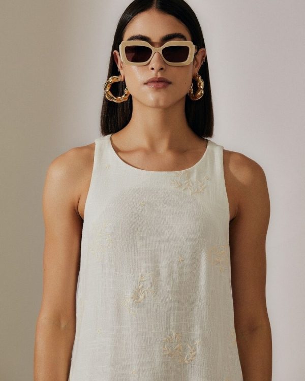 Vestido Linho Bordado-Imagem 3