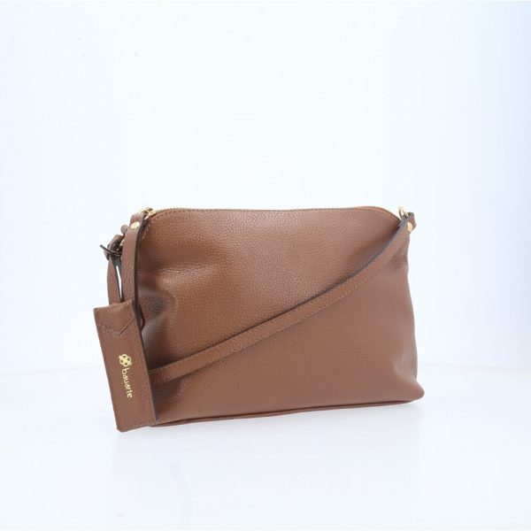 Bolsa Transversal De Couro Geisa-Imagem 5