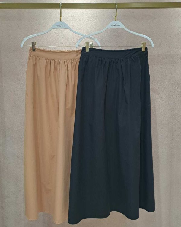 Saia Midi Com Bolso-Imagem 2