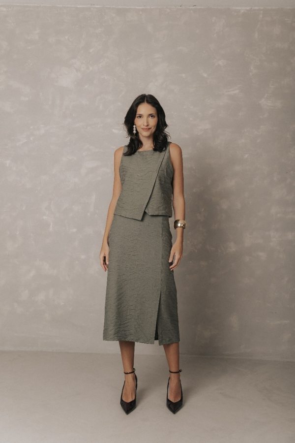 Saia Midi Jacquard Zebra-Imagem 3