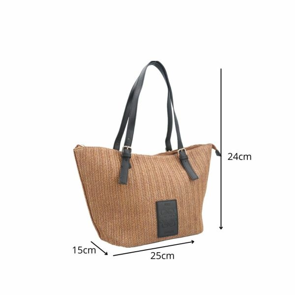 Bolsa Palha Com Fly Rafaella-Imagem 2