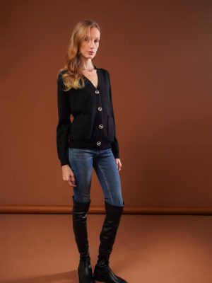 Casaco Tricot Bolso Helena
