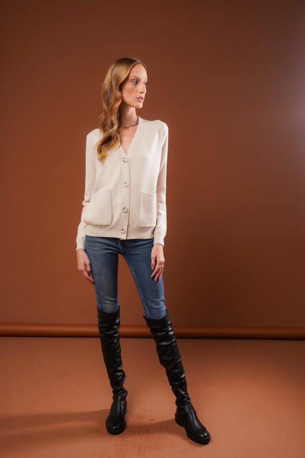 Casaco Tricot Bolso Helena-Imagem 5