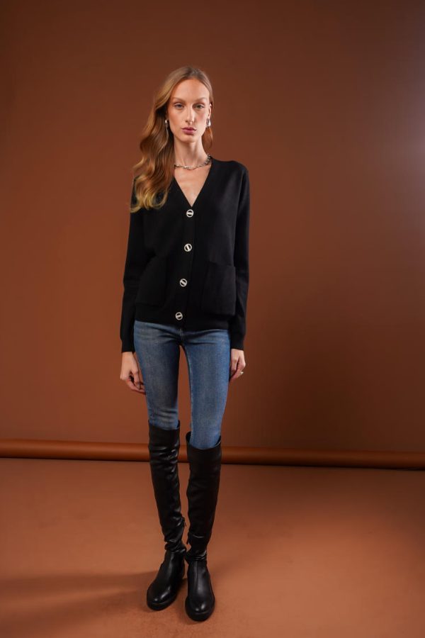 Casaco Tricot Bolso Helena-Imagem 8