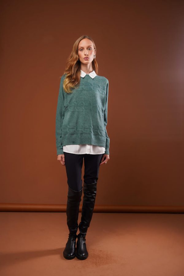Blusa Tricot Ampla Luana-Imagem 2