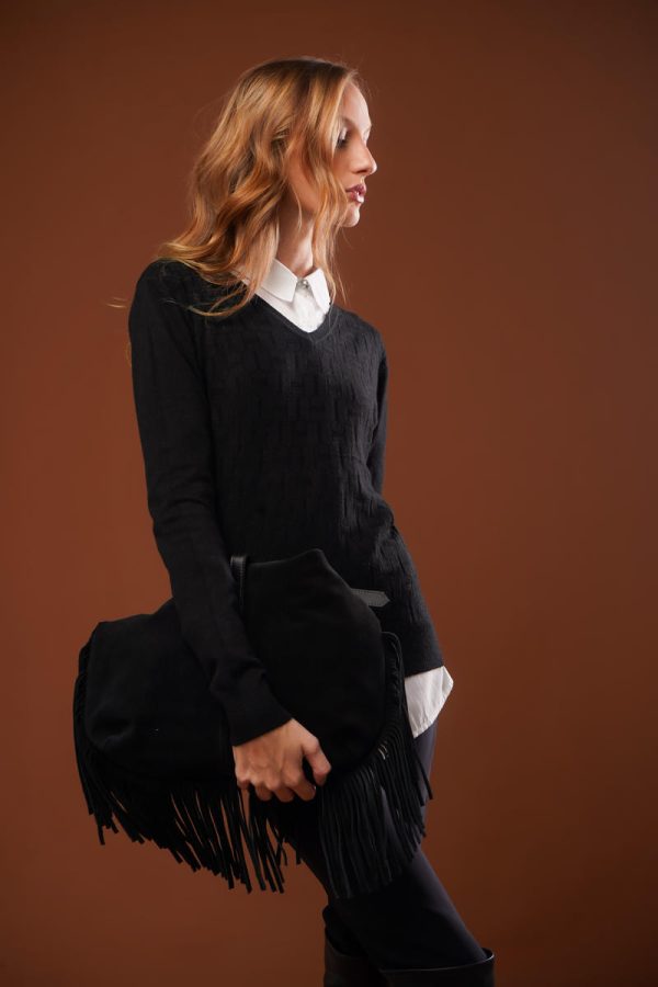 Blusa Tricot Gola V Naiara-Imagem 7