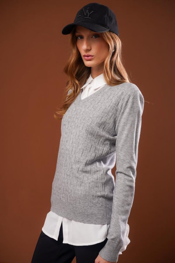 Blusa Tricot Gola V Naiara-Imagem 14