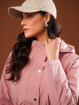 Parka Capuz Estampado Isabelle
