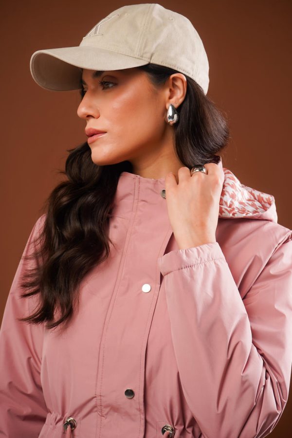 Parka Capuz Estampado Isabelle