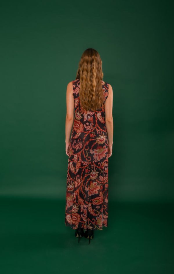 Vestido Decote V Franzido Larissa-Imagem 11