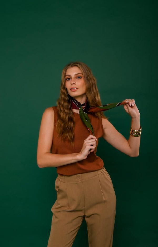 Blusa De Tricot Basica Amyres-Imagem 13