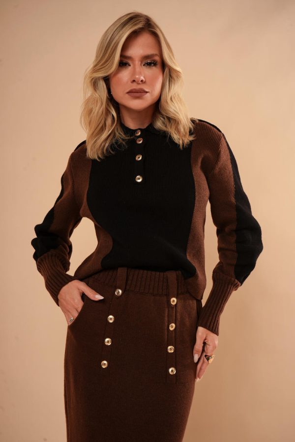 Conjunto Tricot Botões Marcela-Imagem 4
