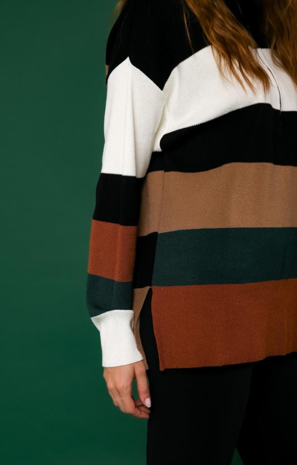 Blusa Tricot Gola Ziper Brigida-Imagem 5