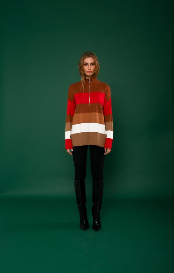 Blusa Tricot Gola Ziper Brigida-Imagem 8