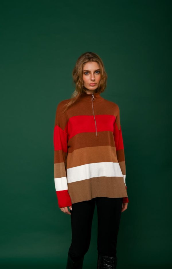 Blusa Tricot Gola Ziper Brigida-Imagem 10