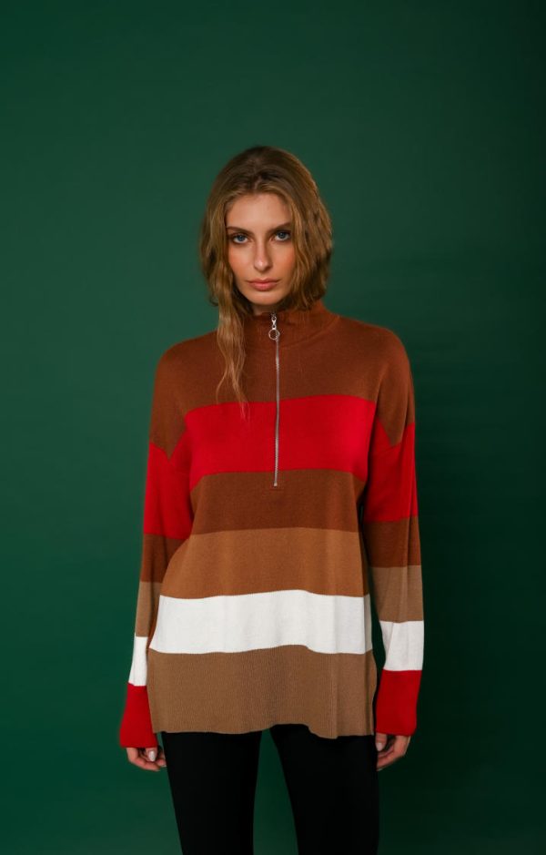 Blusa Tricot Gola Ziper Brigida-Imagem 11