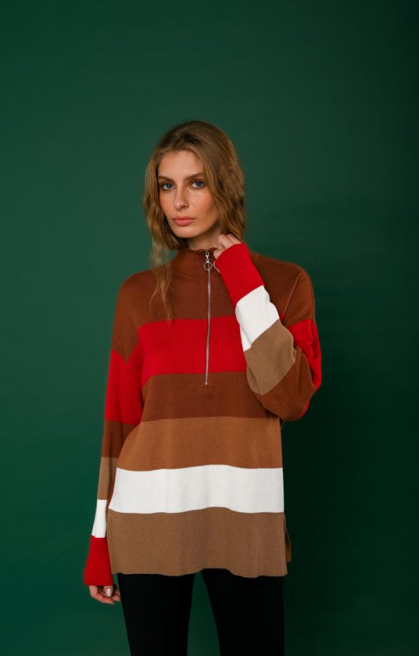 Blusa Tricot Gola Ziper Brigida-Imagem 12