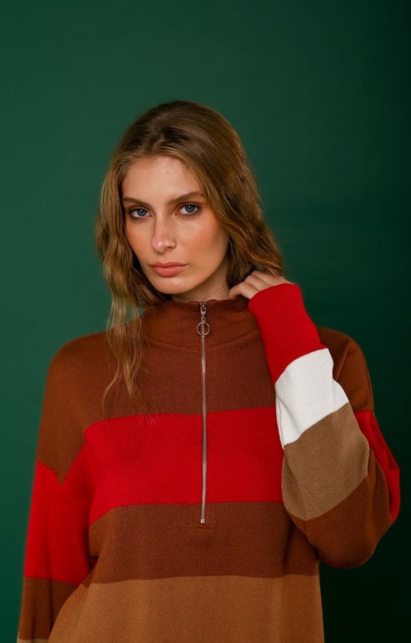 Blusa Tricot Gola Ziper Brigida-Imagem 15