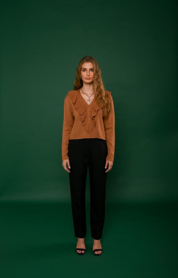 Casaco Tricot Babados Nicole-Imagem 14