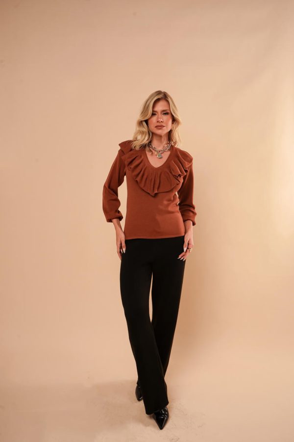 Blusa Tricot Babados Priscila-Imagem 7