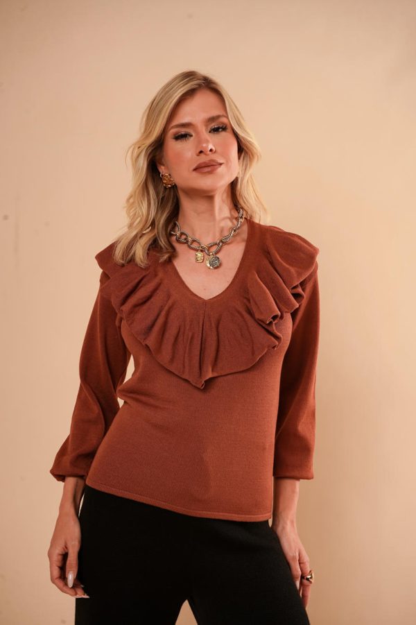 Blusa Tricot Babados Priscila-Imagem 8