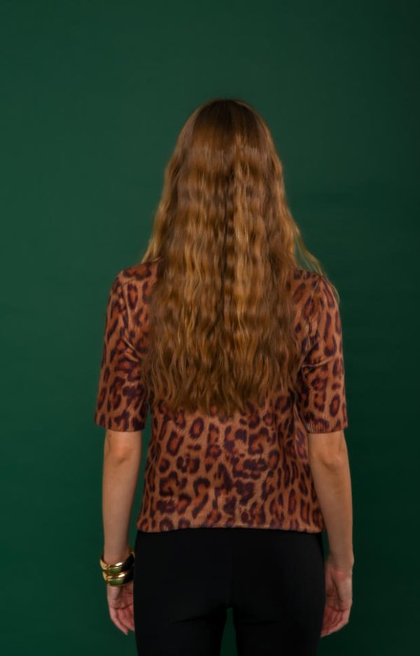 Blusa Tricot Manga Curta Elisa-Imagem 2